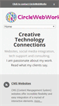 Mobile Screenshot of circlewebworks.com